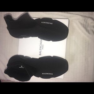 Balenciaga speed trainer triple black